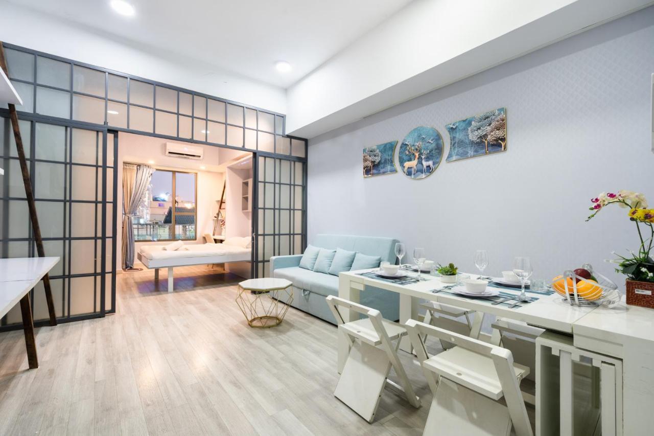 Jessie Saigon Apartment - Rivergate Residence Ho Chi Minh-staden Exteriör bild