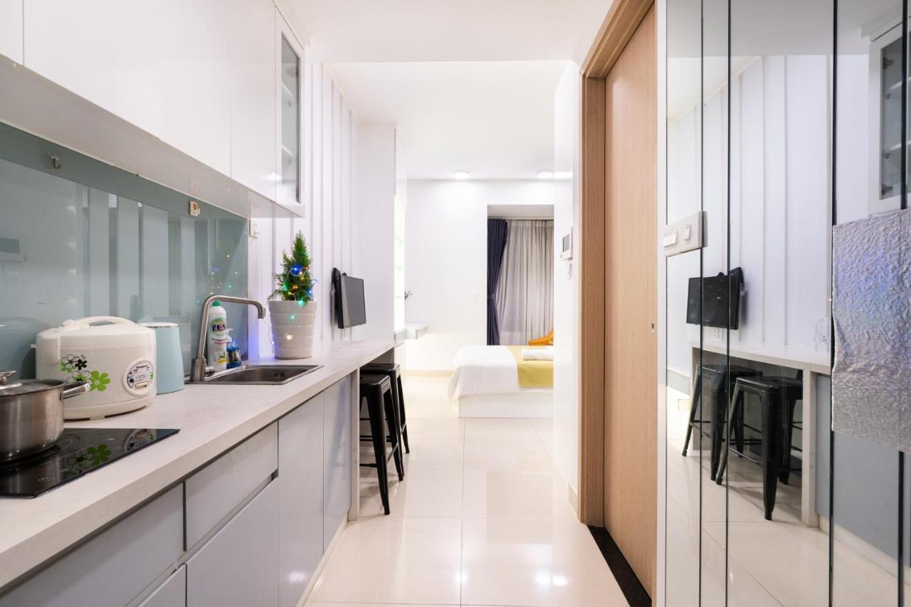 Jessie Saigon Apartment - Rivergate Residence Ho Chi Minh-staden Exteriör bild